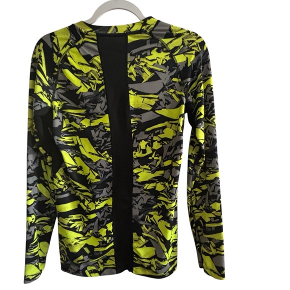 ✨$3 When bundled✨ neon shatter pattern reflective running Top 🍋🟩 - Picture 8 of 8